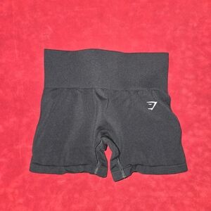Black Women's High-Waisted Compression Shorts